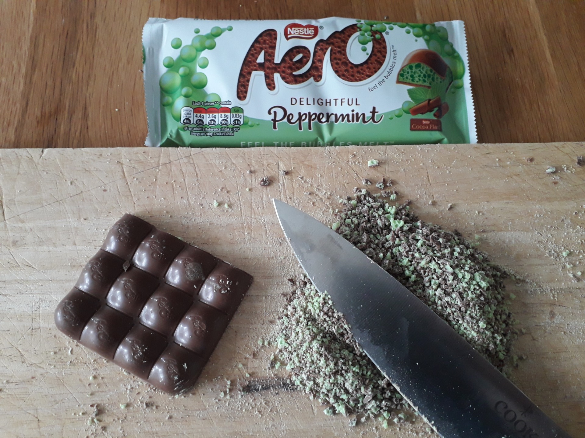 Finely chopped Aero